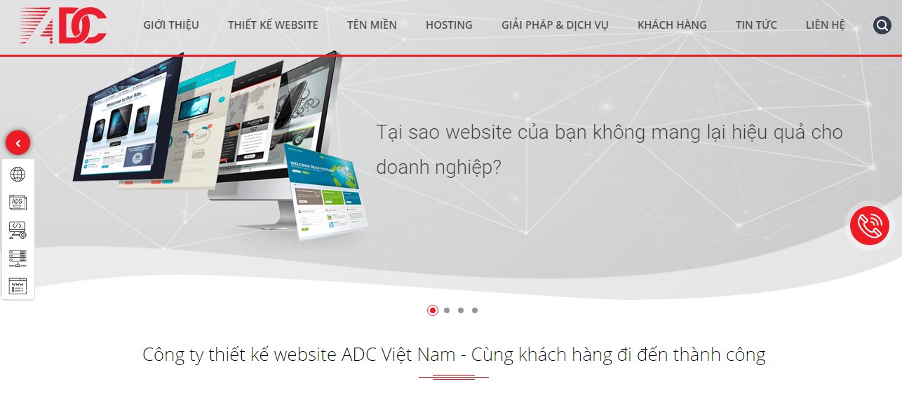 cong ty thiet ke website adc - bytesoft