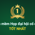 Phần mềm họp cổ đông tốt nhất cho doanh nghiệp năm 2026 0