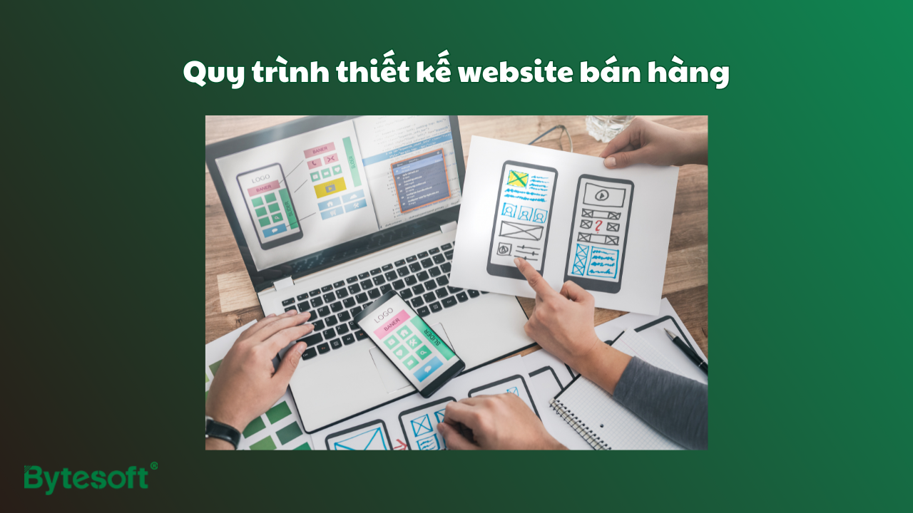 Quy trình thiết kế website bán hàng