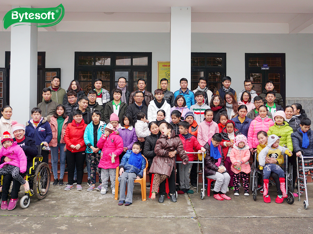 Bytesoft-er giving and helping: Charity event