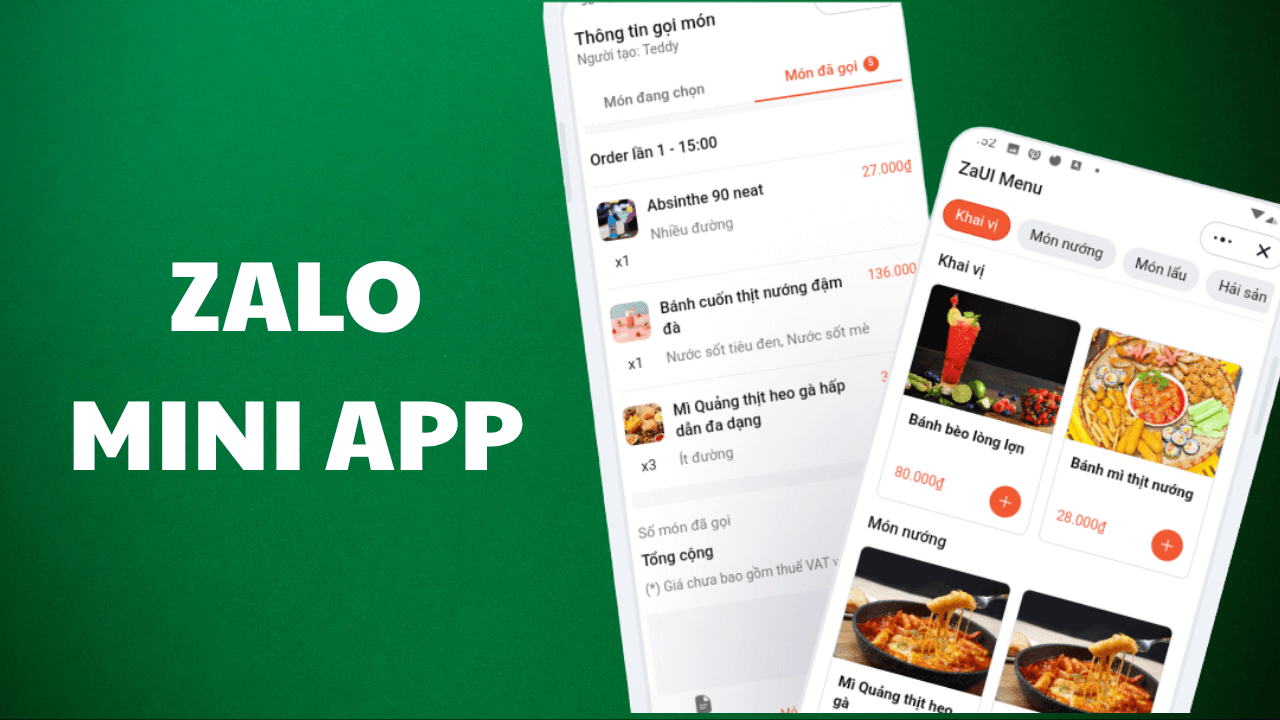 zalo mini app